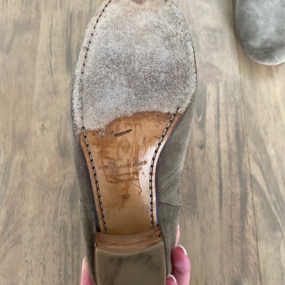 #isabelmarant #booties #suede #boots #suedeboots - Picture 4 of 4